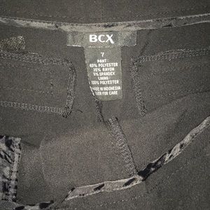 BCX Shorts - BCX Black Bermuda Length Dress Shorts BCX Shorts - BCX Black Bermuda Length Dress Shorts